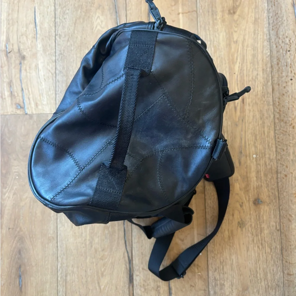 Supreme Black Duffel Bag for Men